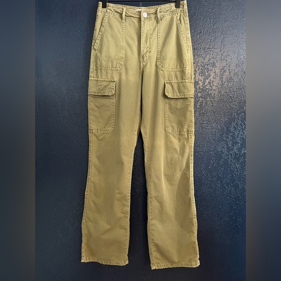 Zara Straight Leg Cargo Pants - Picture 2 of 7